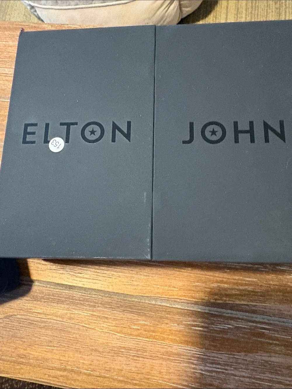 Elton John Women's Rose-Tinted Frame Sunglasses